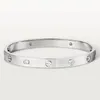 Realfine888 Catier50 Liefde Bruiloft armbanden Iconische Sieraden Luxe Designer Voor Vrouw Met Doos 4-6 13-15 Maat 1619