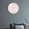 Zegary ścienne Nordic Modern Clock Design Design Sypialnia Złota Elektroniczna kreatywność Orologio Da Parete Digitale Decor Pokój