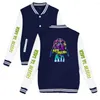 Men's Hoodies Kids vs. Aliens 2D Baseball Kurtka bluzy bez bluzy kobiety/mężczyźni