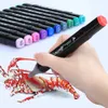 Markers 30406080100 Colors Alcohol Dual Tip Sketch Set for Kids Adults Artists Painting Coloring Sketching Drawing 230803