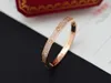 Realfine888 Catier160 Love Wedding Bracelets -Paved Ceramic Bracelet Iconic Jewelry Luxury Designer For Woman With Box Size 16&19
