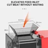 Helautomatisk elektrisk köttskärmaskin Multifunktion Commercial Meat Mincer