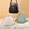 2023 New Fashion Women Women Sackbody Bag Leisure с иностранной кольцевой сеткой QI-сетка многослойная многослойная круглая сумка