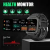H30 Smart Watch Men Women 1,9 tum Bluetooth Call Waterproof Outdoor Sports Fitness Tracker Monitor Smartwatch för iOS Android