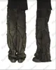 Shorts pour hommes Punk Y2k Streetwear Loose Trendy Clothing Black Jeans Pantalon Style en lambeaux West Cargo Dark Comfort Plus Size Clothing Men 230802