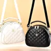 2023 New Fashion Women Women Sackbody Bag Leisure с иностранной кольцевой сеткой QI-сетка многослойная многослойная круглая сумка