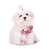 Halsbanden Bruiloft Bloem Huisdier Halsband Prinses Kat Kleine Ketting Puppy Verzorging Accessoires Getrouwd Party Supply