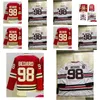 Yoga Outfit Hockey Jerseys Conner Bedard 98 Red White Color S-Xxxl Stitched Men Jersey Drop Delivery Sports Outdoors Fitness Supplies Dh3Ik