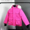 Down Coat Kids Winter jackets GOOSE Down Coat Keep Warm Real Wolf fur big pockets thick jacket Duck fashion hooded out clothes parka Boys Girls Baby Coats T230803