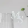 Other Event Party Supplies 2050100pcs Personalized Drink Stirrers laser Acrylic Wedding Drink Tags Glass Markers Champagne Toasting Tags Cocktail Charms 230802