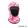 Bandanas Breathable Camouflage Bandana Men Women Sport Running Jogging Head Neck Scarf Army Cycling Full Face Mask Pink Headband Ski Hat