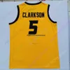 Maillot de basket-ball des Tigers du Missouri Collège NCAA Javon Pickett Brown Clarkson Porter Jr. Davis DeGray III DaJuan Gordon Jarron Coleman Brazile Stipanovich Dru