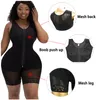 Damen Shapers Ganzkörper-Shapewear-Kompressionsgürtel Fajas kolumbianische korrigierende Unterwäsche Bauchkontrolle Shaper Butt Lift Slim Corset Bodysuits 230803