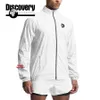 Vestes pour hommes Discovery Slim Jacket Sweat-shirt Crème solaire Respirant À capuche Casual Pêche Sports Running Coupe-vent 230803