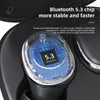 ワイヤレスBluetoothイヤホンアクティブノイズリダクションハイファイステレオヘッドセットTWS 5.3充電ビンタッチコントロールヘッドフォンイヤホン