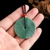 Pendentif Colliers Naturel Un Collier De Jade Cadeau Bijoux Certificat