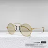 2023 Nouvelle année de designer de luxe nouvelle chaîne ovale de la famille G ins même lunettes de soleil personnalisées de Ni Ni GG0991S