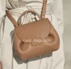 Paris Numero Dix Half-Moon Bag 5a Fullkorn Cyme Tonca Textured Un Nano Calf Leather Beri Tote Luxury Designer Crossbody Women Hobo Handväskor mini axelväskor