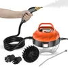 Stoomreinigers Dweilen Accessoires 2500W Draagbare Handheld Cleaner Hoge Temperatuur Onder Druk Reinigingsmachine voor Keuken Thuis Auto Gereedschap 230802