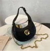 A01 Moda Borse a tracolla catena Afrodite borsa a tracolla hobo donna mezzaluna mezzaluna borse borsa vera pelle moda lettere Chiusura con cerniera Colori multipli