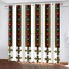 Curtain 2 Pcs Ethiopian Traditional Design Saba And Telet Curtains For Living Room Bedroom Window Drape Decor