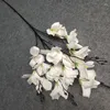 Fleurs Décoratives Une Branche De Fleur De Lys En Soie Faux 20 Têtes Effet De Peinture À L'huile Lilium Hybrides Tige Pour La Maison De Mariage Décoration Florale