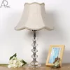 Lámparas de mesa, lámpara de cristal de estilo Simple, mesita de noche para sala de estar, decoración creativa para dormitorio