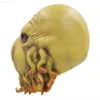 Party Masks Scary Octopus Monster Cthulhu Mask Halloween Cosplay Party Masks Great Old Ones Cthulhu Full Head Latex Mask L230803
