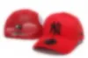 New Fashion Berretto da baseball regolabile in cotone NY Mesh Berretto traspirante da donna Lettera Cappello casual Estate