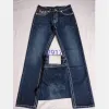 Mannen True Jeans Lange Broek Heren Grove Lijn super religie Jeans Kleding Man Casual Potlood Blauw Zwart Denim Broek CXG2308039