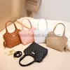 أكياس الكتف حقيبة نسائية 2023 عصرية وأنيقة نمط الماس البسيط المدمين مطرز زخرفة الزخارف crossbody حقيبة اليدين