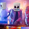 Máscaras de festa Dj Music Festival Halloween Props Fl Head Costumes Cosplay With Flashing Style Glow Led 230302 Drop Delivery Home Garden Dh4Ct