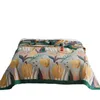 Decken Nordic Decke Baumwolle Handtuch Quilt Doppel Einzel Bett Verbreiten Sofa Abdeckung Nickerchen Sommer Kühlen Blatt Auto Reise