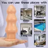 Anal Toys Sex Shop Oversize Plug Anal Dildo Estimular Anus Vagina Bumbum Unisex Penis Macio Dilatador Anal Masturbador com Sucker Sex Toy 230803