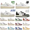 Clasic Designer Shoes Autry Running Shoes Casual Panda Shoes For Men Women Designer Sneakers Black White Panda Pink Yellow Green Fuchsia Golden Silver Suede Leather