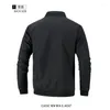 Men's Jackets 2023 Autumn Versatile Baseball Uniform Coat Casual Sports Stand Collar Short Top High End Workwear Jacket