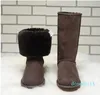 Горячий новый классический дизайн U WGG AUS Women's Snow Boots Высокая и короткая теплый багажник US3-12