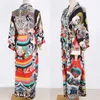 Kobiety stroje kąpielowe Teelynn Summer Kimono Bikini Cover Up Women Bluzja Boho Beach nosić eleganckie długie reresidos japońskie kwiatowe szatę 230802