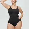 Damen-Shaper, großer nahtloser Body für Frauen, Bauchkontrolle, Shapewear, formender Tanga, Body Shaper, Tank-Top, einteilige Weste