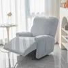 Chair Covers 1 2 3 4 Seater Recliner Sofa Relax Lazy Boy Cover Elastic Reclining Armchair Slipcovers Furniture Protector 230802