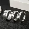 Löfte ringdesigner ringar för kvinna lyxiga smycken 925 sterling silver skelett sterling mode kvinnliga juveler present krom hjärtan mossanit kubansk länk kvinnan
