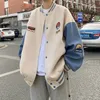 Giacche da uomo Giacca di taglia extralarge per uomo donna Divisa da baseball coreana oversize hip hop stile Hong Kong casual allmatch cool punk 230803