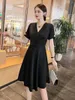 Casual Dresses High End Luxury Dress 2023 Summer French Fashionable Style kjol Order 92597