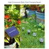 Garden Decorations Outdoor Solar Bubbles Lawn Lamp String Set Landscape Decoration IP65 Waterproof Leds Solar-Powered Stake Lights for Garden Yard 230802