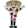 Vuxen Characte Tasty Pizza Mascot Costume Halloween Christmas Dress Full Body Props Outfit Mascot Costume