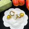 Designers Gold Hoop Earrings Designer Jewelry Fashion Heart Earring For Women Party Studs Wedding Stud Earrings 2308035Z