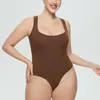 Femmes Shapers Plus Size Body Shapewear Post-partum Corset Briefs Bretelles larges Body Shaper Modeling Underwear BuLift Tummy Control