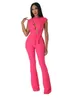 Women's Two Piece Pants Solid Hollow Pleated Set Crop Top And Wide Leg Suit 2023 Summer Fashion 2 Outfits Tracksuit