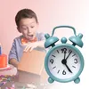 Tafelklokken Mini metalen wekker voor kinderen Gewoon nachtkastje cadeau voor verjaardagsdag