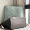 Lyxig axelväska Lyxig handväska LL10A Mirror Face High Quality Designer Composite Bag Läder Kopplingsväska utsökta förpackningar 31 cm